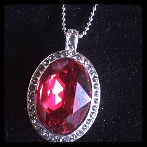 Red Pendant Necklace